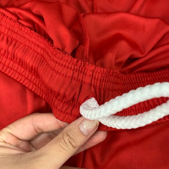 Champro Basketball Shorts Mens L Large Red Pull On Moisture Wicking Performance - Picture 6 of 13